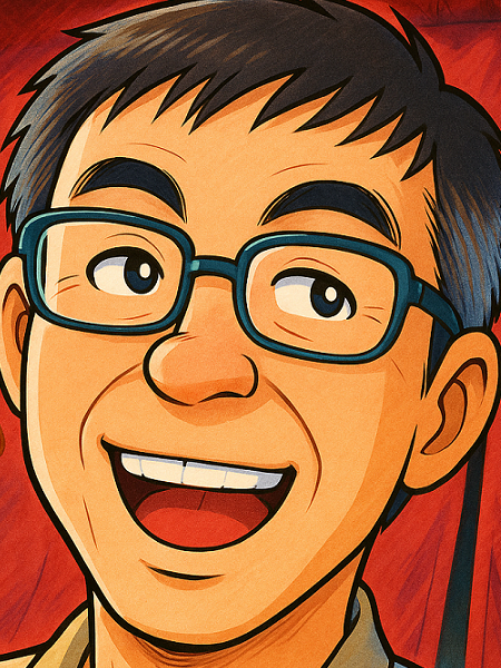 鍵本顔イラスト